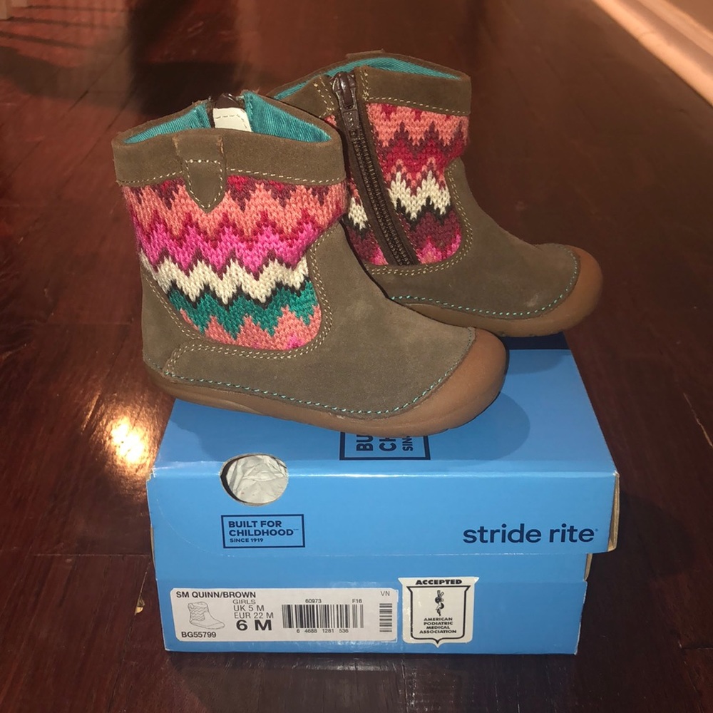 Stride Rite Quinn Boot - Toddler - Never worn